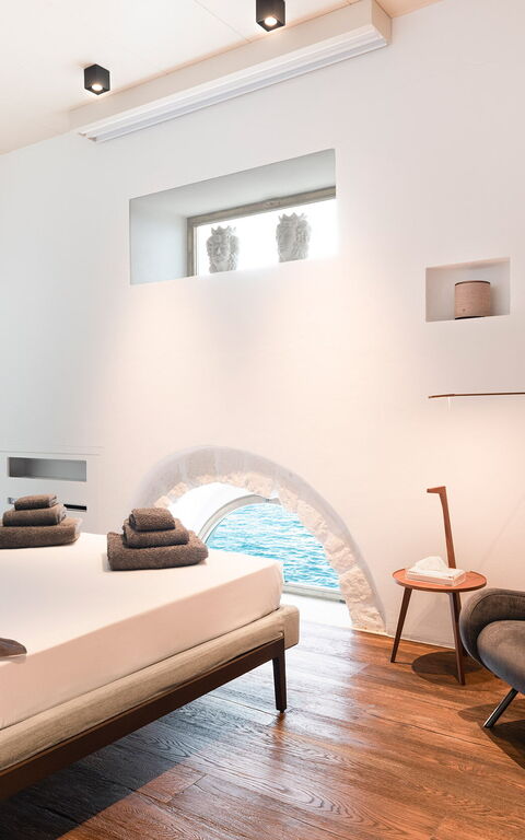 Villa Il Faro: chambre à coucher