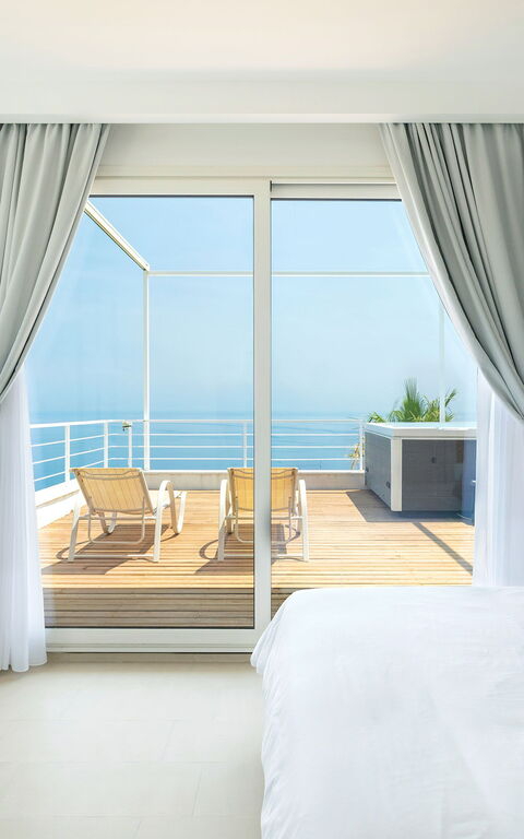 Villa Elysium: chambre à coucher