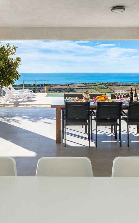 Villa Giglio Di Mare: Cuisine, Salle à manger