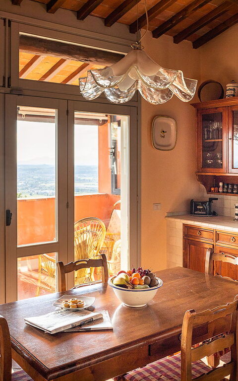 Villa Colle Di Sotto: Cuisine, Salle à manger