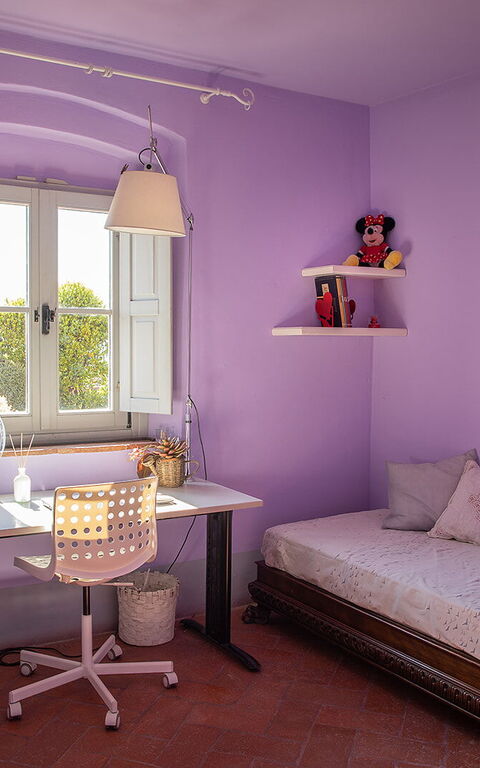 Villa Colle Di Sotto: chambre à coucher