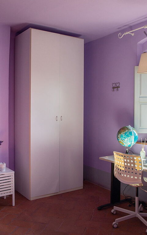 Villa Colle Di Sotto: chambre à coucher