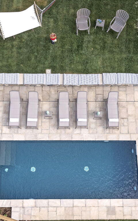 Villa Colle Di Sotto: bassin, Extérieur, Extérieurs