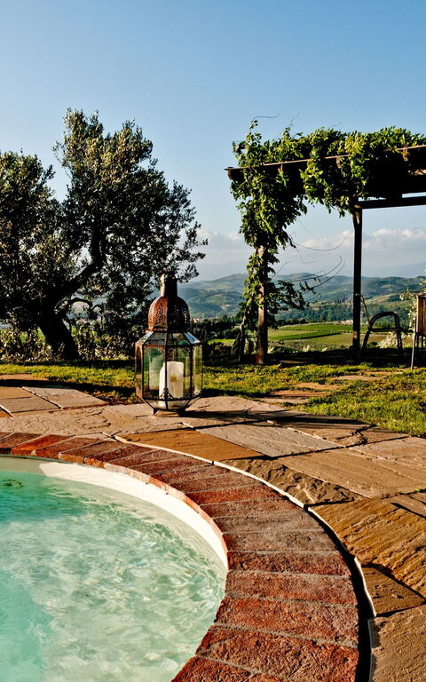 Cottage Colle Di Sotto: bassin, Extérieur, Extérieurs, Jardin