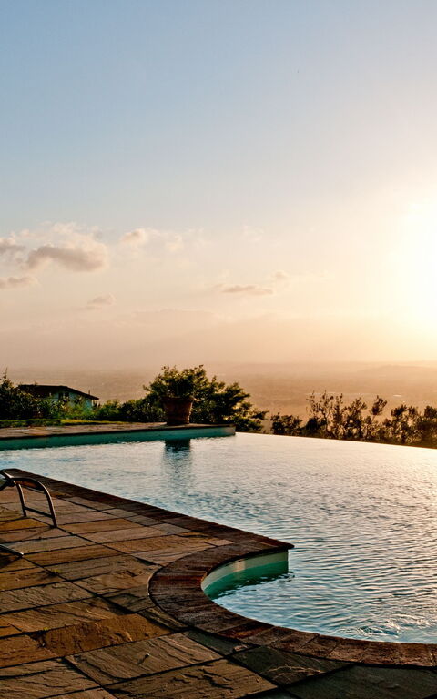 Cottage Colle Di Sotto: bassin, Extérieur, Extérieurs