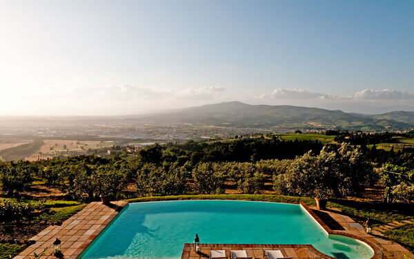 Cottage Colle di Sotto: bassin, Extérieur, Extérieurs