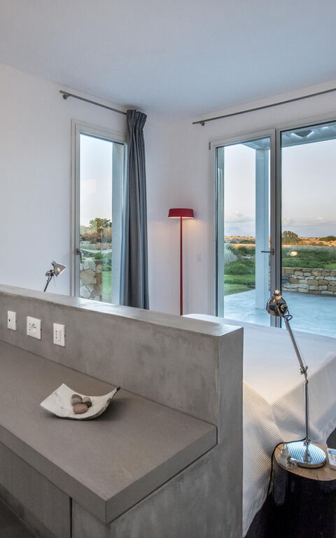 Villa Partenope: chambre à coucher