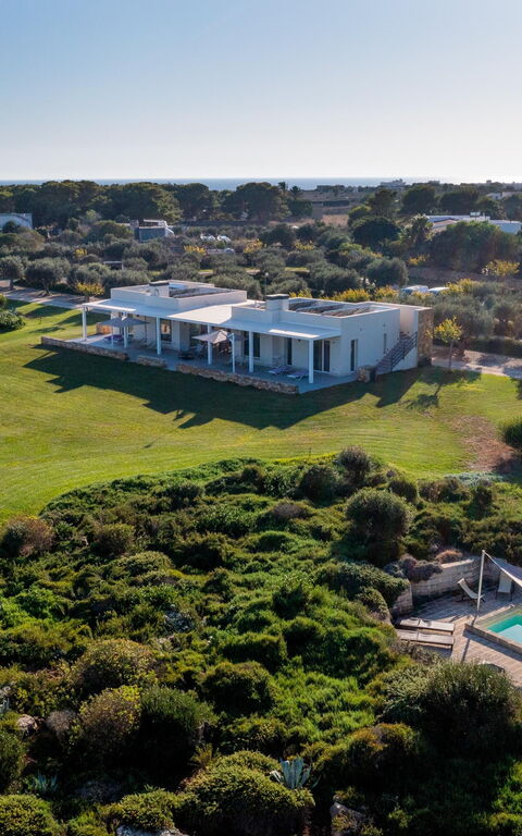 Villa Partenope: bassin, Jardin, Vues