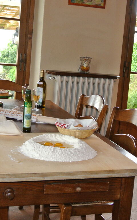 Casale Della Torre: Salle à manger, Salon