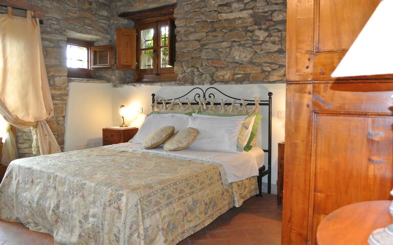 Casale Della Torre: chambre à coucher