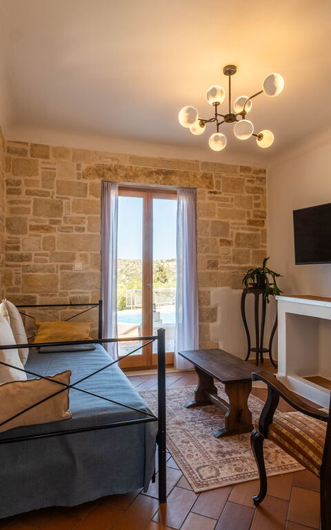 Villa Lavidona: Salon