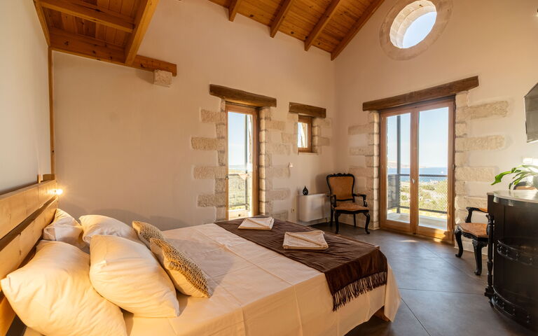 Villa Falcos: chambre à coucher