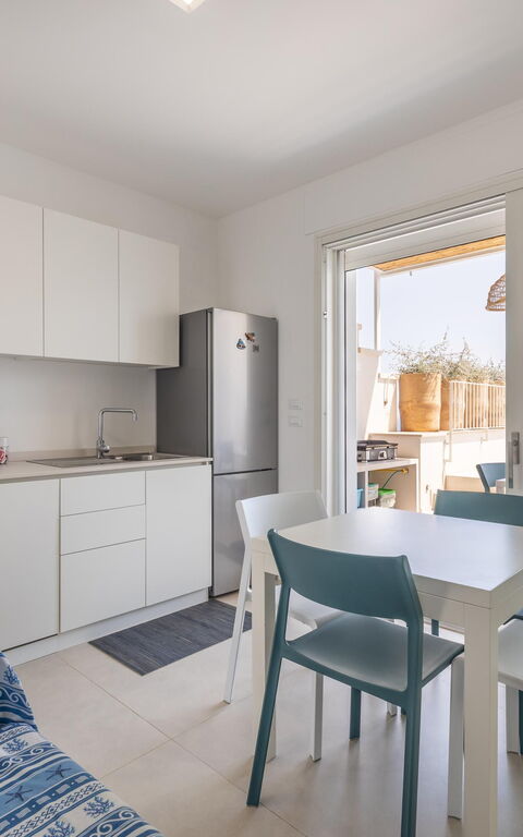 Marinaia Gran Vista Mare: Cuisine, Salle à manger, Salon