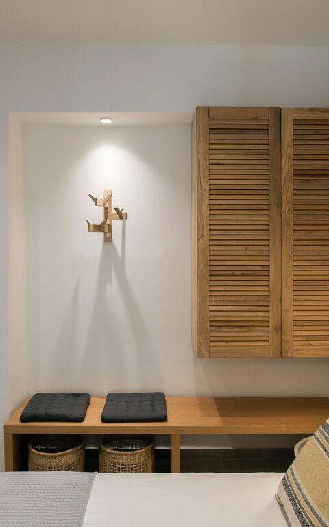 Villa Thea Mare Levantes: chambre à coucher