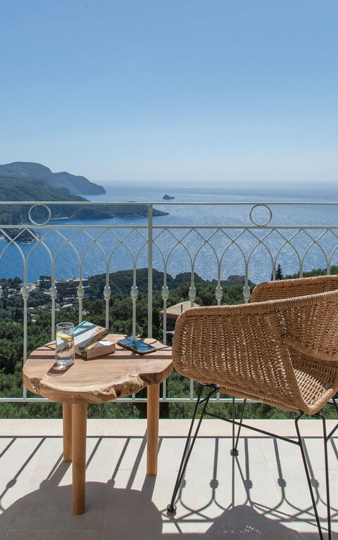 Villa Thea Mare Maistro: Balcon / Terrasse / Patio