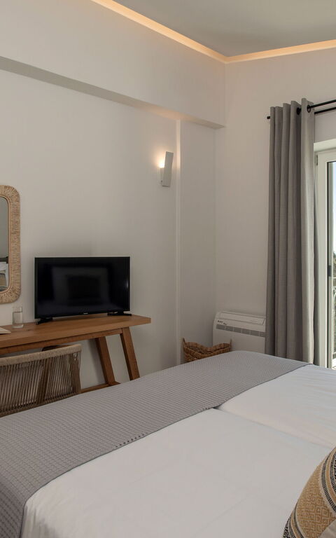 Villa Thea Mare Maistro: chambre à coucher