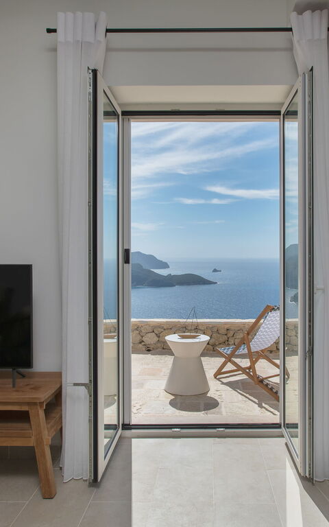 Villa Thea Mare Maistro: Balcon / Terrasse / Patio, chambre à coucher