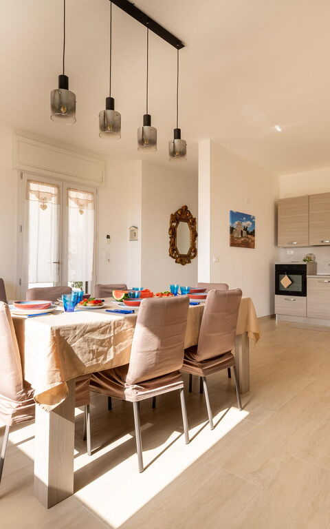 Villa Palibella: Cuisine, Salle à manger, Salon