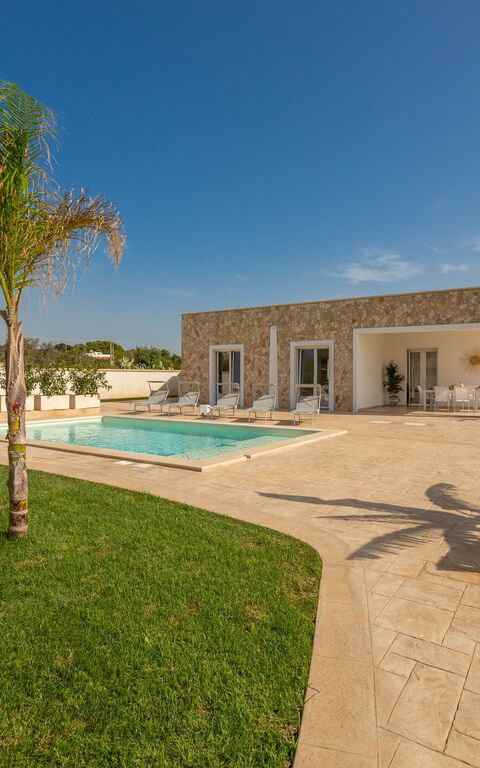 Villa Palibella: bassin, Entrée principale, Extérieur, Extérieurs, Jardin