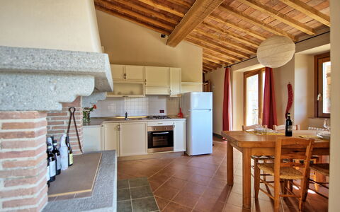 Logement Torre 1: Cuisine, Salle à manger