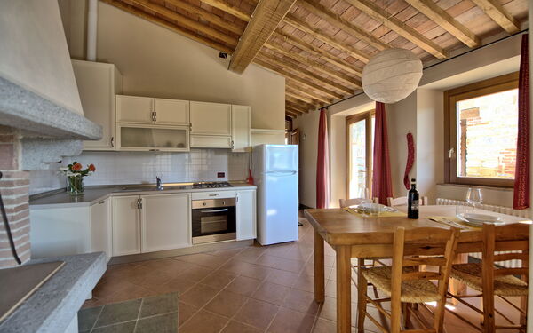 Logement Torre 1: Cuisine, Salle à manger