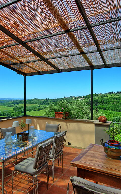 Villa Casciani: Balcon / Terrasse / Patio