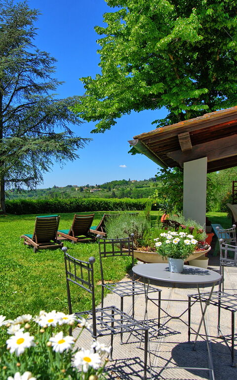 Villa Casciani: Extérieur, Jardin