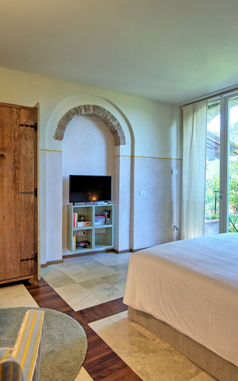 Villa Casciani: chambre à coucher