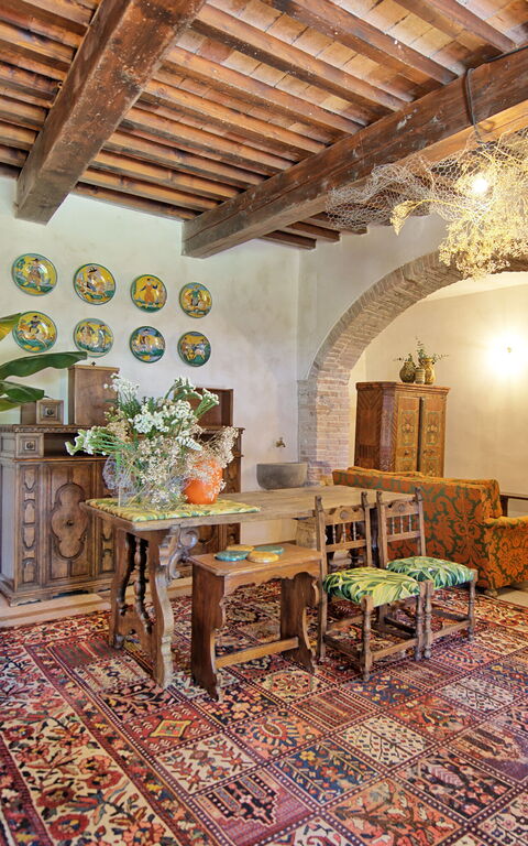 Villa Casciani: Salon