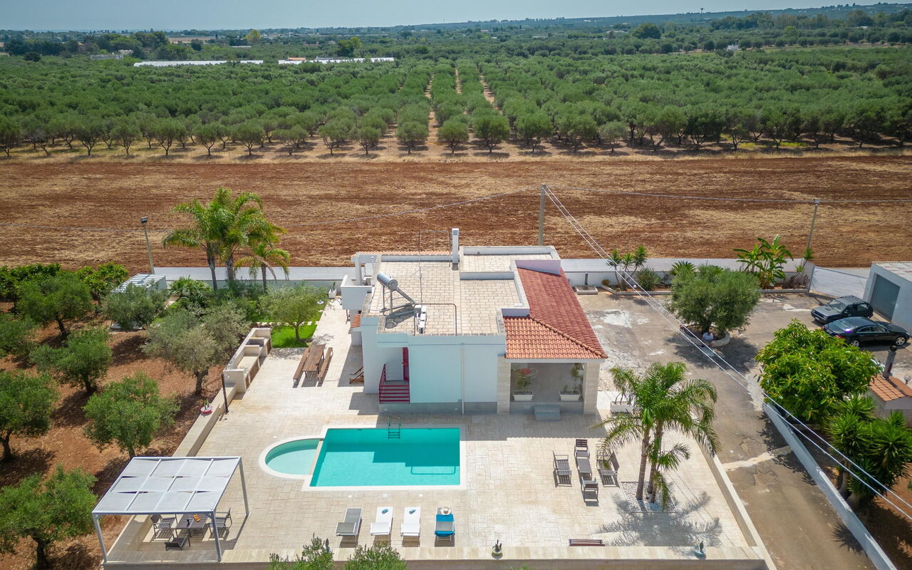 Villa Dolcevivere: bassin, Été, Extérieur, Extérieurs, Vues