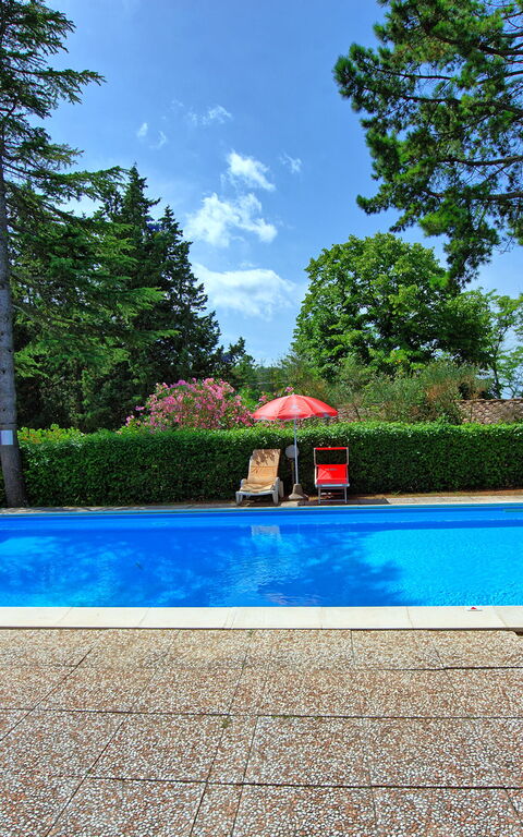 Leccino: bassin, Extérieur, Jardin