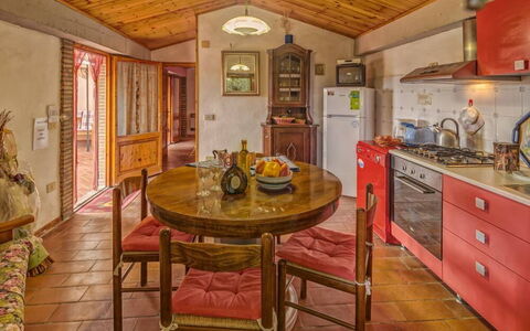 Logement Leccino 4: Cuisine, Salle à manger