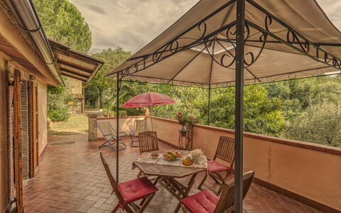 Logement Leccino 4: Balcon / Terrasse / Patio