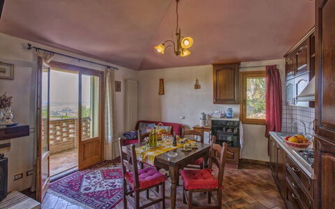 Logement Leccino 5: Cuisine, Salle à manger