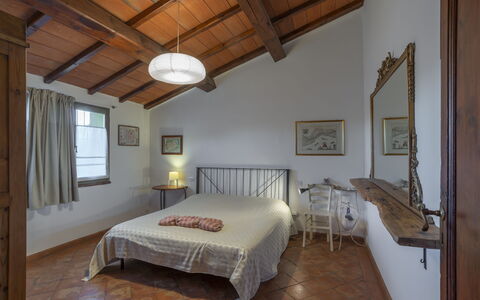 Logement Mattacchione: chambre à coucher