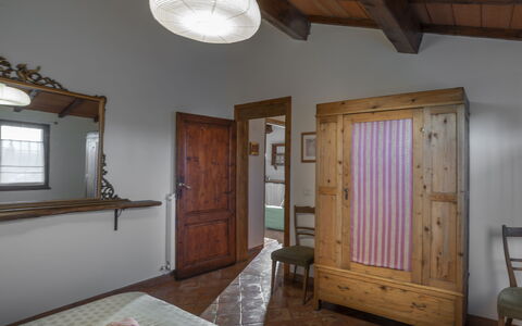 Logement Mattacchione: chambre à coucher