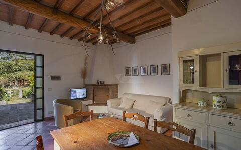 Logement Grillo: Salle à manger, Salon