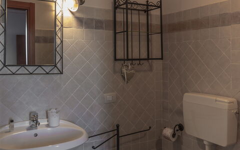 Logement La Maria e Cecco: Salle de bain