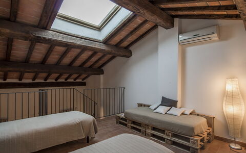 Logement Catola: chambre à coucher