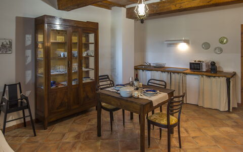 Logement Zi Toni: Cuisine, Salle à manger