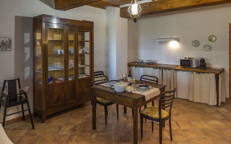 Logement Zi Toni: Cuisine, Salle à manger