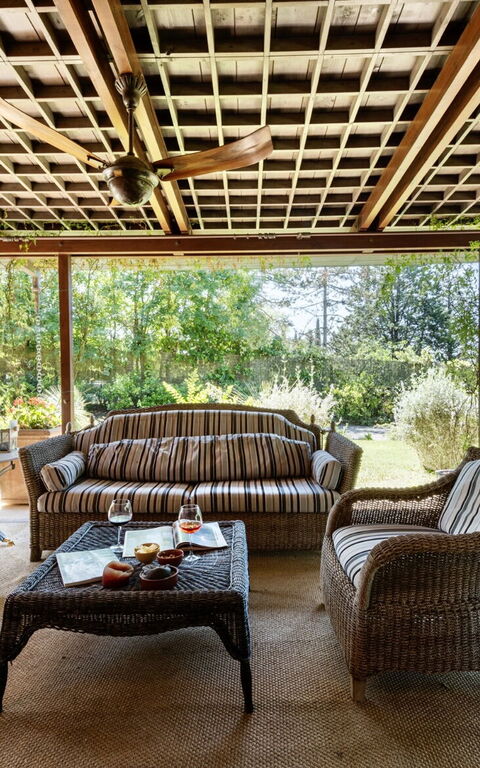 Villa Barbarella: Balcon / Terrasse / Patio, Été, Extérieur