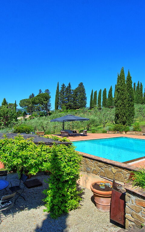 Villa Barbarella: Balcon / Terrasse / Patio, bassin, Extérieur, Jardin, Vues