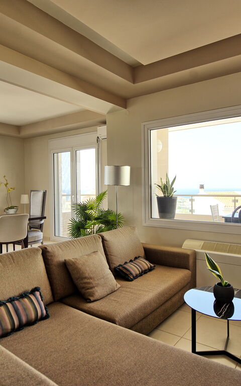 Villa Endless View: Salle à manger, Salon