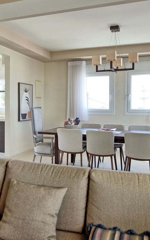 Villa Endless View: Salle à manger, Salon