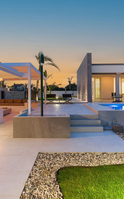 Villa Paradisus: bassin, Extérieur, Extérieurs, Jardin