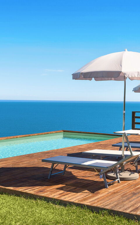 Villa Coralia: bassin, Extérieur, Extérieurs, Jardin, Vues