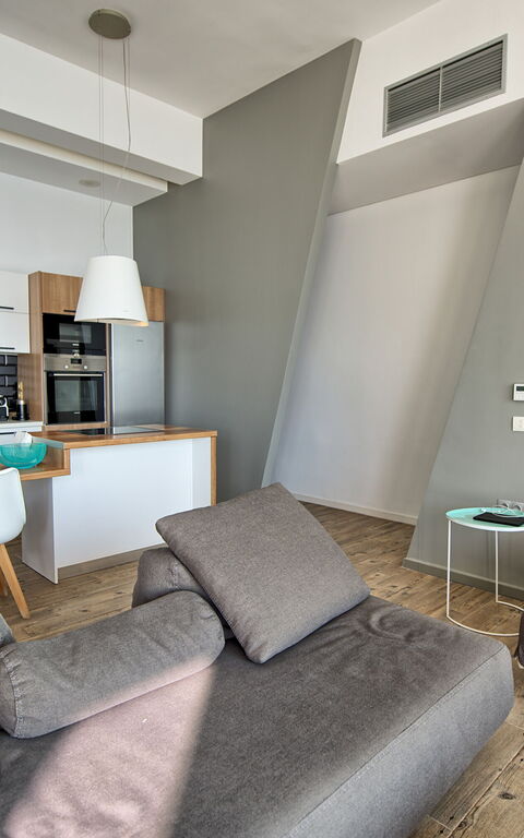 Villa Sapphire: Cuisine, Salon