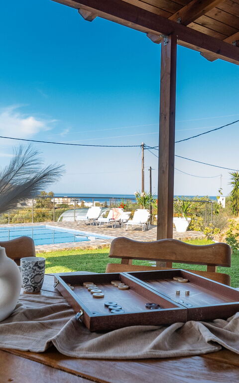 Villa Rose: Balcon / Terrasse / Patio, bassin, Extérieur, Extérieurs, Jardin, Vues