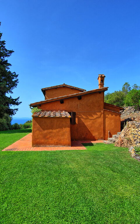 Casale Argentario: Extérieur, Jardin